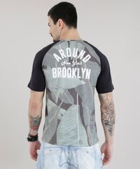 Camiseta-Estampada-de-Folhas-Preta-8683957-Preto_2