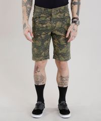 Bermuda-Slim-Estampada-de-Folhagens-Verde-8620778-Verde_1