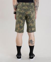 Bermuda-Slim-Estampada-de-Folhagens-Verde-8620778-Verde_2