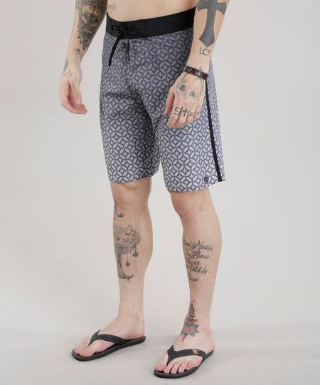 Bermuda-Estampada-Geometrica-Preta-8695166-Preto_1 Bermuda-Estampada-Geometrica-Preta-8695166-Preto_1