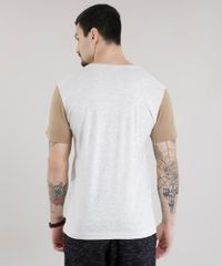 Camiseta-com-Bolso-Cinza-Mescla-Claro-8677641-Cinza_Mescla_Claro_2