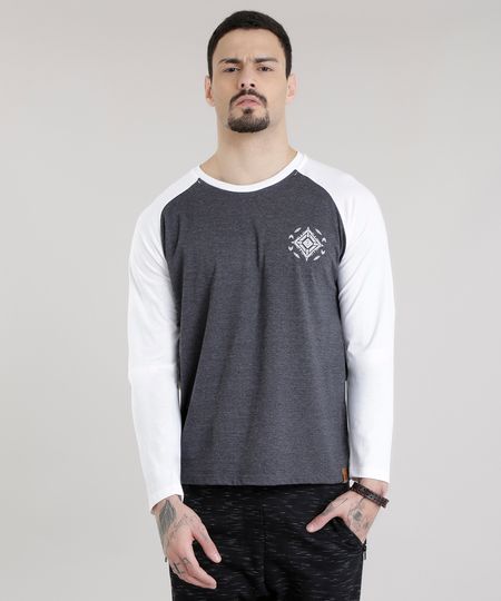 Camiseta-com-Estampa-Etnica-Cinza-Mescla-Escuro-8616158-Cinza_Mescla_Escuro_1