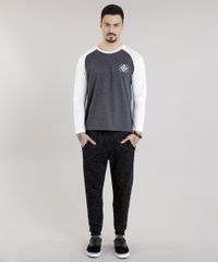 Camiseta-com-Estampa-Etnica-Cinza-Mescla-Escuro-8616158-Cinza_Mescla_Escuro_3
