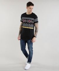 Camiseta-Longa-com-Estampa-Etnica-Preta-8581237-Preto_3
