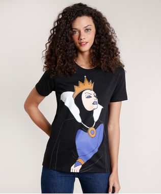 T-Shirt-Feminina-Mindset-Rainha-Ma-Manga-Curta-Decote-Redondo-Preta-9946729-Preto_1