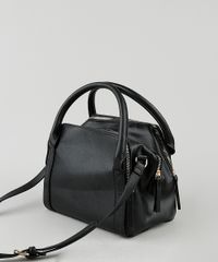Bolsa-Feminina-Transversal-Pequena-com-Divisorias-e-Alca-de-Mao-Preta-9845462-Preto_4