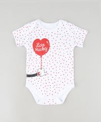 Body-Infantil--Love-Mickey--Estampado-de-Poa-Manga-Curta-Branco-9839855-Branco_1