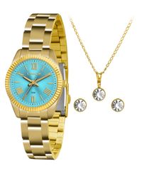 Kit-de-Relogio-Analogico-Lince-Feminino---Brinco---Colar---LRG4492L-KK08A3KX-Dourado-9884689-Dourado_1