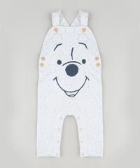 Conjunto-Infantil-Ursinho-Pooh-de-Body-Estampado-Manga-Curta-Mostarda---Macacao-Cinza-Mescla-Claro-9851543-Cinza_Mescla_Claro_5