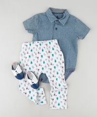 Calca-Infantil-com-Estampa-Interativa-de-Monstrinho-Cinza-Mescla-Claro-9849589-Cinza_Mescla_Claro_3