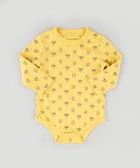 Conjunto-Infantil-Ursinho-Pooh-de-Body-Estampado-Manga-Longa-Mostarda---Macacao-Cinza-Mescla-Claro-9851544-Cinza_Mescla_Claro_4