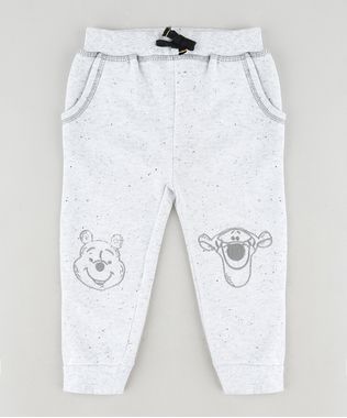 Calca-de-Moletom-Infantil-Jogger-com-Bordado-Ursinho-Pooh-e-Tigrao-Cinza-Mescla-Claro-9851539-Cinza_Mescla_Claro_1
