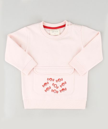Blusao-de-Moletom-Infantil-com-Bolso-e-Balinhas-Rosa-Claro-9659616-Rosa_Claro_1
