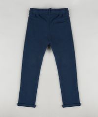 Calca-de-Moletom-Infantil-Alfaiatada-com-Bolsos-Azul-Marinho-9659159-Azul_Marinho_2