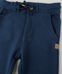 Calca-de-Moletom-Infantil-Alfaiatada-com-Bolsos-Azul-Marinho-9659159-Azul_Marinho_3