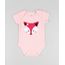 Body-Infantil-com-Patch-de-Raposa-Estampado-de-Folhagem-Manga-Curta--Rosa-9677743-Rosa_1