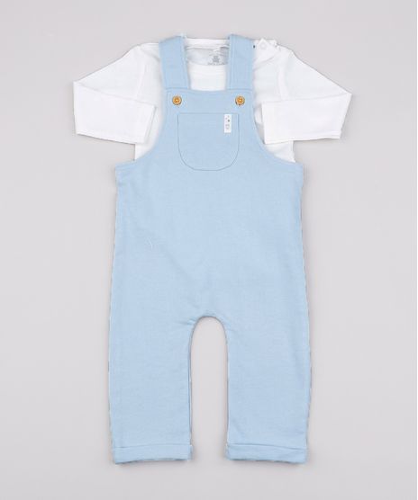 Jardineira-Infantil-com-Bolso-Azul---Body-Manga-Longa-Off-White-9687947-Off_White_1