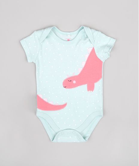 Body-Infantil-Dinossauro-Estampado-de-Coracoes-Manga-Curta-Verde-Claro-9680885-Verde_Claro_1