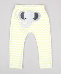 Calca-Infantil-Elefante-Estampada-Chevron-Amarela-9679739-Amarelo_1