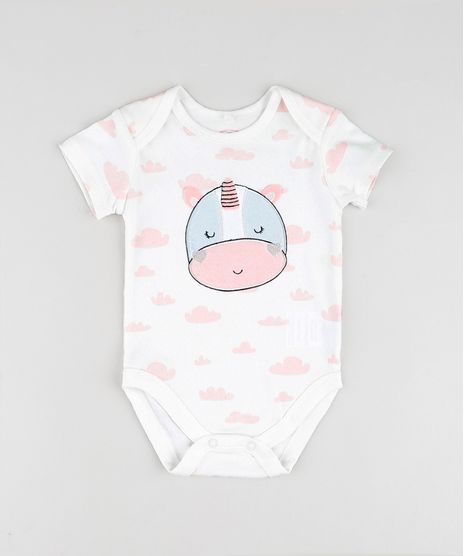 Body-Infantil-com-Patch-de-Hipopotamo-Estampado-de-Nuvens-Manga-Curta--Off-White-9679736-Off_White_1