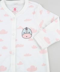 Macacao-Infantil-com-Patch-de-Hipopotamo-Estampado-de-Nuvens-Manga-Longa-Off-White-9679744-Off_White_5
