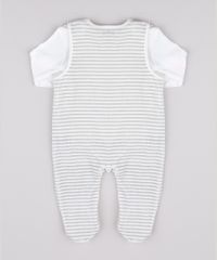 Macacao-Listrado-em-Plush-com-Pezinho-Sem-Manga---Camiseta-Manga-Longa-Off-White-9688054-Off_White_2