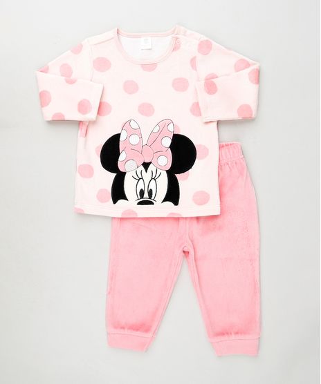 Conjunto-Infantil-Minnie-de-Blusa-Poa-Manga-Longa---Calca-em-Plush-Rosa-9839841-Rosa_1