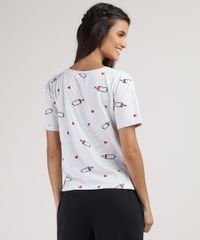 Blusa-Infantil-Estampada-de-Baterias-com-Paetes-Dupla-Face-Manga-Curta-Cinza-Mescla-Claro-9883639-Cinza_Mescla_Claro_2