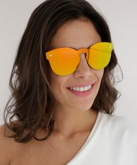Oculos-de-Sol-Espelhado-Redondo-Feminino-Oneself-Vinho-8744408-Vinho_2