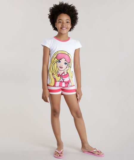 Pijama-Barbie-Branco-8659673-Branco_1 Pijama-Barbie-Branco-8659673-Branco_1