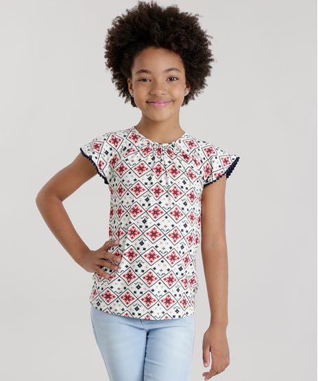 Blusa-Estampada-Floral-Bege-Claro-8706574-Bege_Claro_1