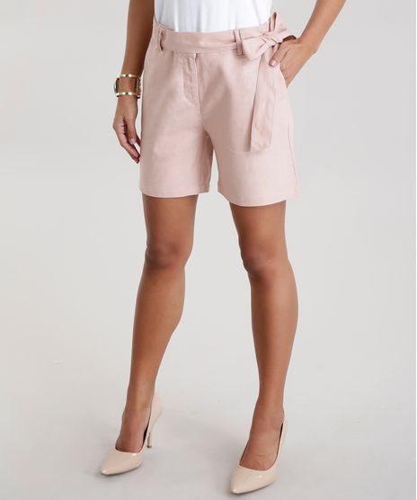 Short-em-Linho-com-Cinto-Rose-8360384-Rose_1
