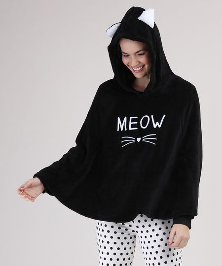 Poncho-em-Fleece-Feminino-Gato-com-Capuz-e-Orelhas-Preto-9900211-Preto_1 Poncho-em-Fleece-Feminino-Gato-com-Capuz-e-Orelhas-Preto-9900211-Preto_1