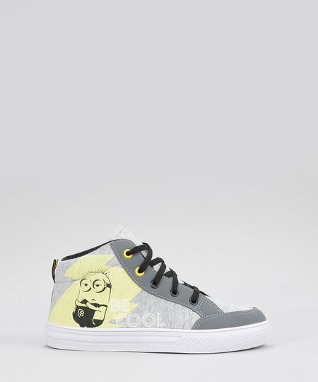 Tenis-Minions-Cinza-8712316-Cinza_1 Tenis-Minions-Cinza-8712316-Cinza_1