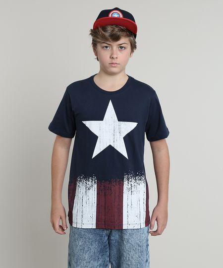 Camiseta-Infantil-Capitao-America-Manga-Curta-Gola-Careca-Azul-Marinho-8335901-Azul_Marinho_1 Camiseta-Infantil-Capitao-America-Manga-Curta-Gola-Careca-Azul-Marinho-8335901-Azul_Marinho_1