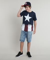 Camiseta-Infantil-Capitao-America-Manga-Curta-Gola-Careca-Azul-Marinho-8335901-Azul_Marinho_3