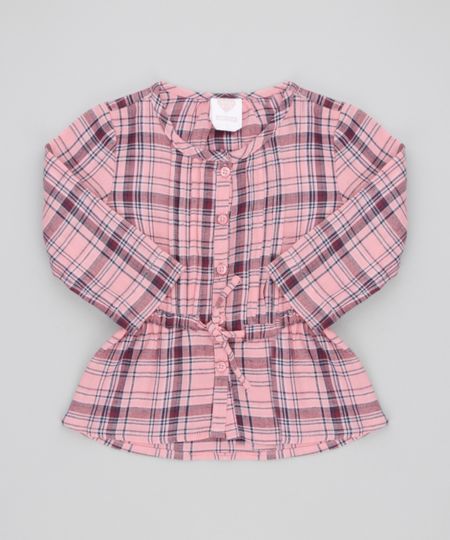 Camisa-Xadrez-Rosa-8447565-Rosa_1 Camisa-Xadrez-Rosa-8447565-Rosa_1