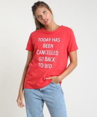 T-Shirt-Feminina-Mindset--Go-Back-to-Bed--Manga-Curta-Decote-Redondo-Vermelha-9937851-Vermelho_2