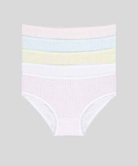 Kit-de-5-Calcinhas-Xadrez-Multicor-8684208-Multicor_1 Kit-de-5-Calcinhas-Xadrez-Multicor-8684208-Multicor_1