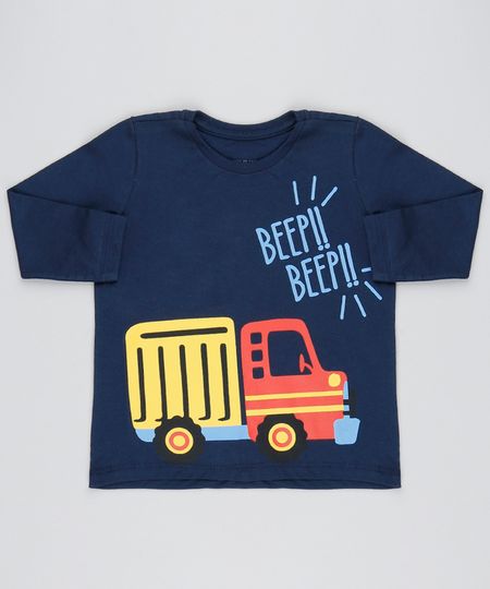 Camiseta-Infantil-Caminhao--Beep-beep--Manga-Longa-Azul-Marinho-9501794-Azul_Marinho_1 Camiseta-Infantil-Caminhao--Beep-beep--Manga-Longa-Azul-Marinho-9501794-Azul_Marinho_1