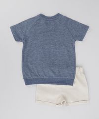 Conjunto-de-Camiseta-Azul-Marinho---Bermuda-Bege-Claro-8495940-Bege_Claro_2