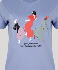 T-Shirt-Feminina-Mindset--Girls-Just-Wanna--Manga-Curta-Decote-Redondo-Lilas-9947250-Lilas_3