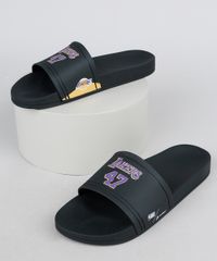 Chinelo-Slide-Masculino-Rider-NBA-Los-Angeles-Lakers-Preto-9948436-Preto_1