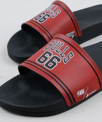 Chinelo-Slide-Masculino-Rider-NBA-Chicago-Bulls-Preto-9948438-Preto_3
