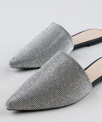 Mule-Feminino-Via-Uno-com-Strass-Prateado-9946175-Prateado_3