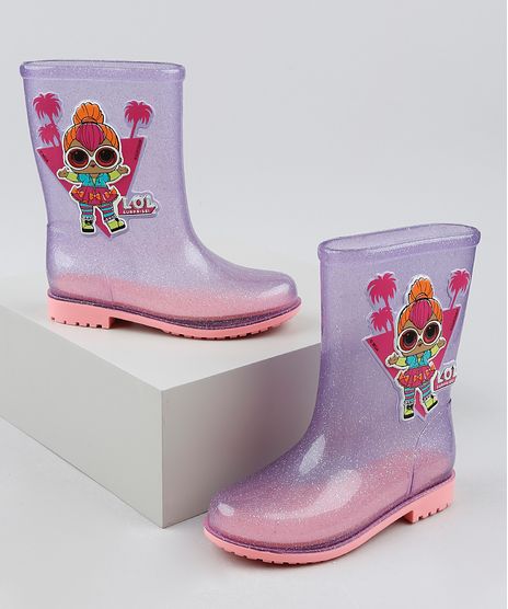 Bota-Galocha-Infantil-LOL-Surprise-Transparente-com-Glitter-Lilas-9948731-Lilas_1