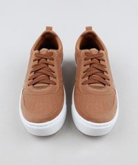 Tenis-Feminino-Oneself-com-Recortes-Caramelo-9941893-Caramelo_5 Tenis-Feminino-Oneself-com-Recortes-Caramelo-9941893-Caramelo_5