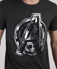 Camiseta-Masculina-Os-Vingadores-Metalizada-Manga-Curta-Gola-Careca-Cinza-Mescla-Escuro-9738707-Cinza_Mescla_Escuro_4