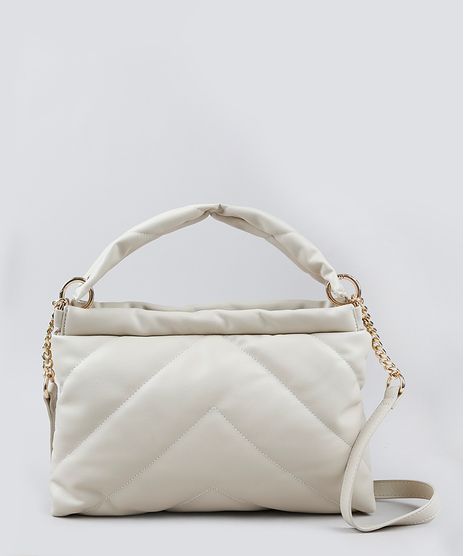 Bolsa-Feminina-Shoulder-Media-em-Matelasse-Off-White-9845695-Off_White_1