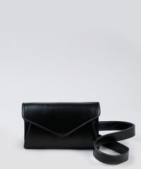 Pochete-Feminina-Pequena-com-Lapela-Preta-9845465-Preto_1